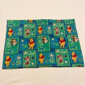 Winnie the Pooh Tigger Piglet Pillowcase Homemade 21” x 14.5” Pillow Case